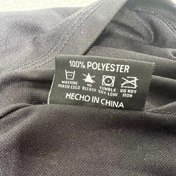 Dixxon Polo Black Shirt Mens Sweat Wicking Performance Polo Golf Size XL - Picture 8 of 10